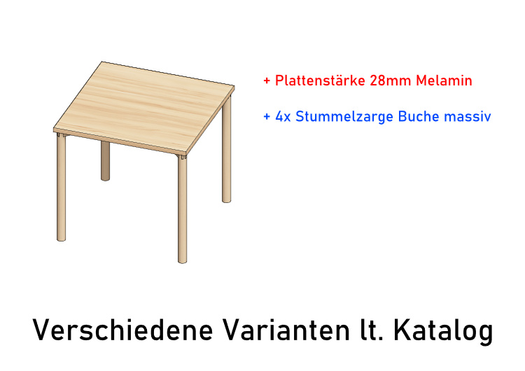 Bewohnertisch Modell SOLUS