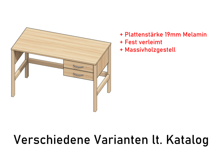 Schreibtische Modell 600